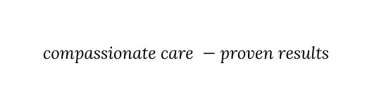 compassionate care proven results